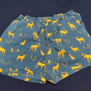 Chubbies Weekend shorts Moose print - sz. XL
